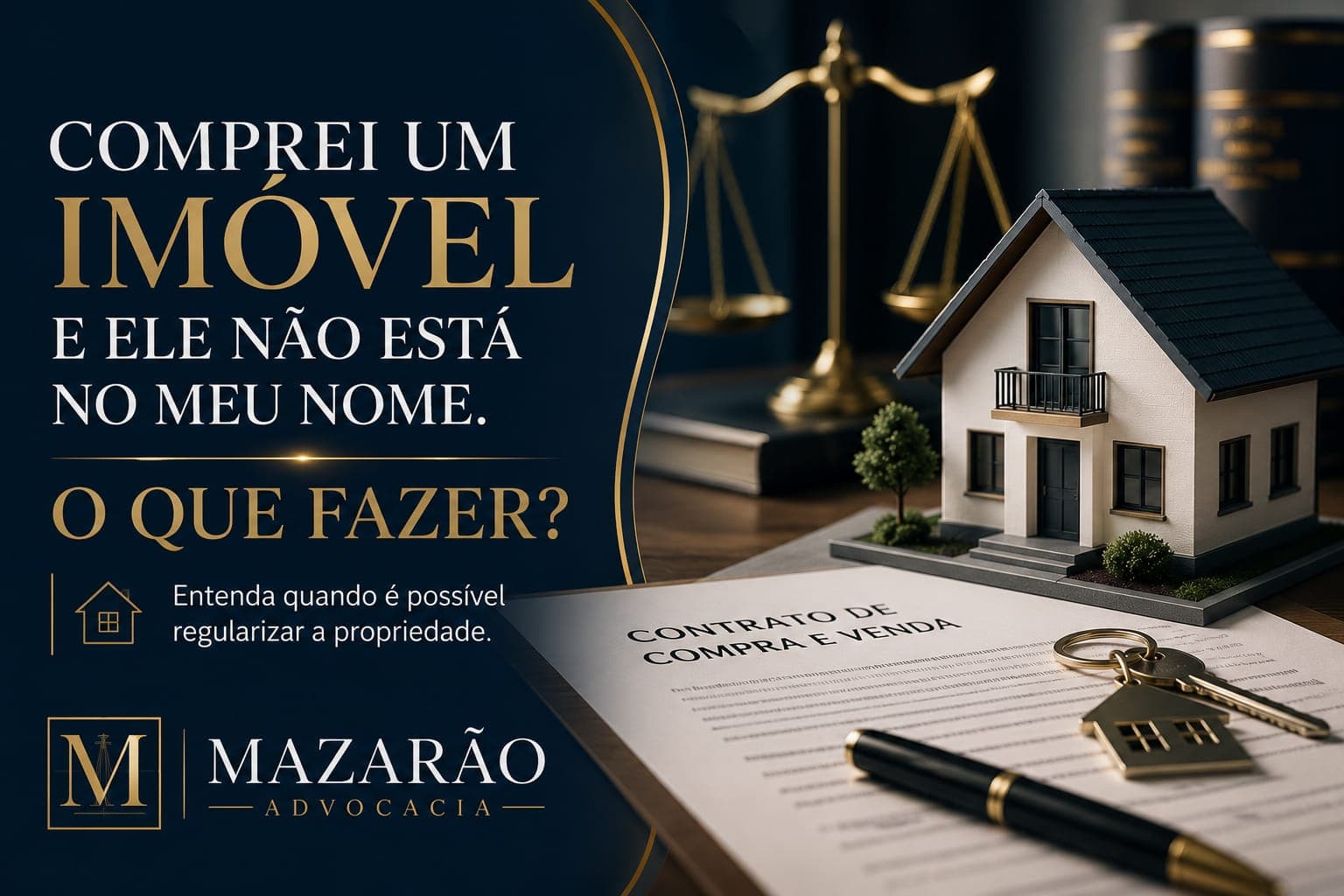 Chaves e documentos de um imóvel sobre a mesa